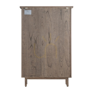Wardrobe Gallery Direct Kyoto 2 Door Natural Rattan Cane Mindi 107x37x160 cm small 5