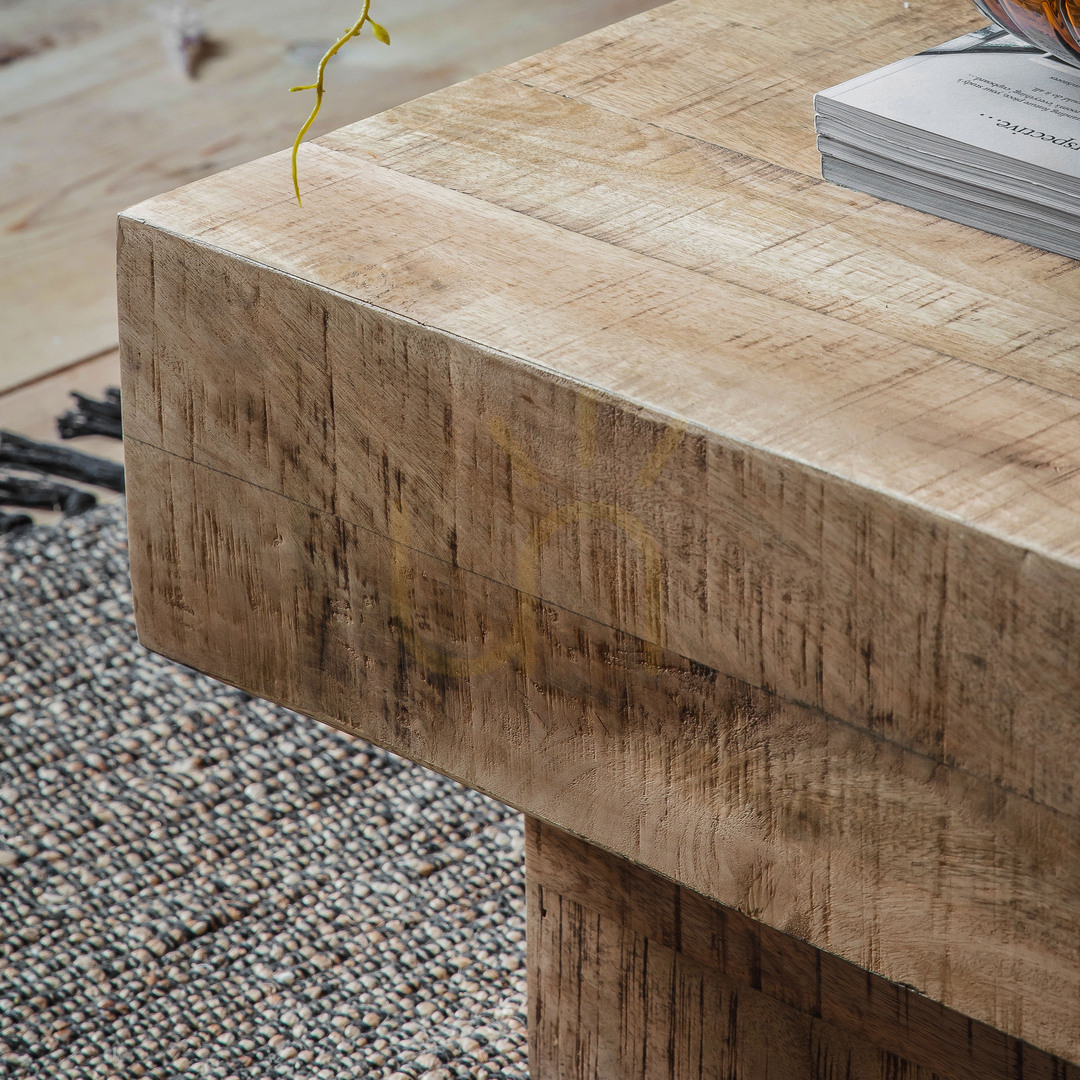 Preview Coffee Table Gallery Direct Iowa Natural Mango Wood 150x60x30cm Coffee Table Gallery Direct Iowa Natural Mango Wood 150x60x30cm