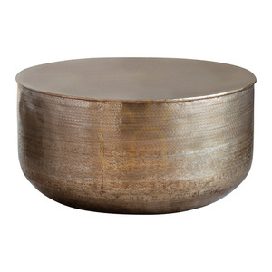 Coffee Table Gallery Direct Ashta Antique Brass Metal 80cm 5056315930018 0 Coffee Table Gallery Direct Ashta Antique Brass Metal 80cm 5056315930018 small 0