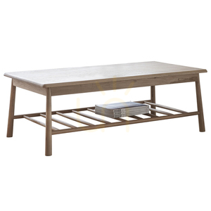 Coffee Table Gallery Direct Wycombe Oak Rectangular 120x65cm small 0