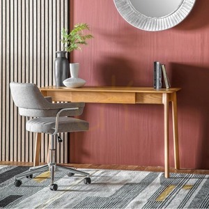 Desk Gallery Direct Madrid Oak 1 Drawer 130x50cm Solid Oak small 5