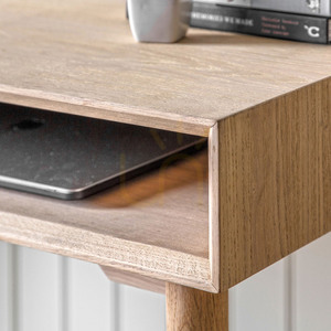 Desk Gallery Direct Milano Oak Chevron 1 Drawer 130cm 2 Desk Gallery Direct Milano Oak Chevron 1 Drawer 130cm small 2