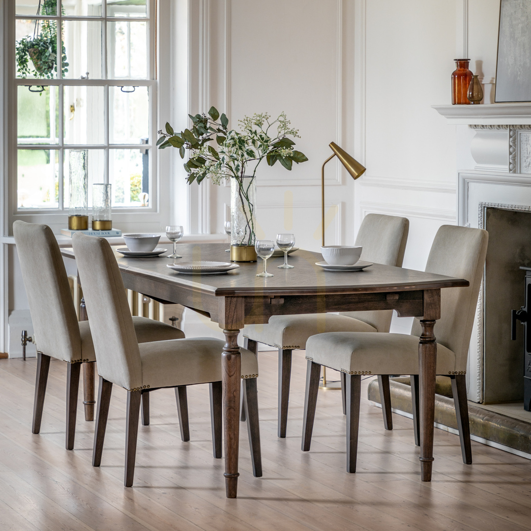Display Dining Chairs Set of 2 Gallery Direct Madison Cement Linen Oak Legs Dining Chairs Set of 2 Gallery Direct Madison Cement Linen Oak Legs