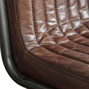 Dining Chair Gallery Direct Capri Brown Leather Iron Frame 5055299489956 5 Dining Chair Gallery Direct Capri Brown Leather Iron Frame 5055299489956 small 5