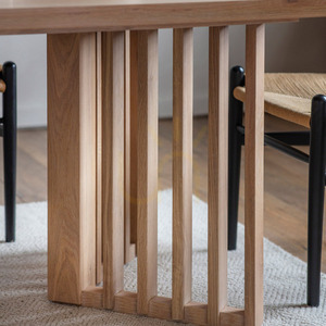 Dining Table Gallery Direct Okayama Oak 200x100cm 5059413421143 small 2