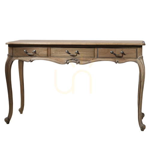 Check Dressing Table Gallery Direct Chic Weathered Mindy Ash 126cm