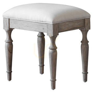 Stool Gallery Direct Mustique Mindy Ash Natural 44x34x45cm small 0