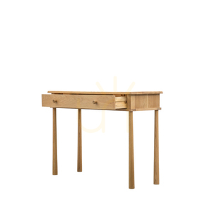 Gallery Direct Wycombe Dressing Table with Drawer, Oak 110 × 40 × 80 cm small 3