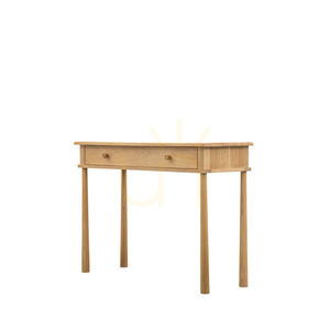 Gallery Direct Wycombe Dressing Table with Drawer, Oak 110 × 40 × 80 cm small 4