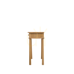 Gallery Direct Wycombe Dressing Table with Drawer, Oak 110 × 40 × 80 cm small 5