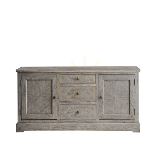 Check Sideboard Gallery Direct Mustique 2 Door 3 Drawer Mindy Ash Natural 160cm