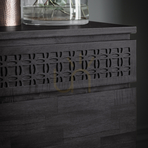 Sideboard Gallery Direct Boho Boutique Black Mango Wood 3 Door 2 Drawer 140cm 2 Sideboard Gallery Direct Boho Boutique Black Mango Wood 3 Door 2 Drawer 140cm small 2