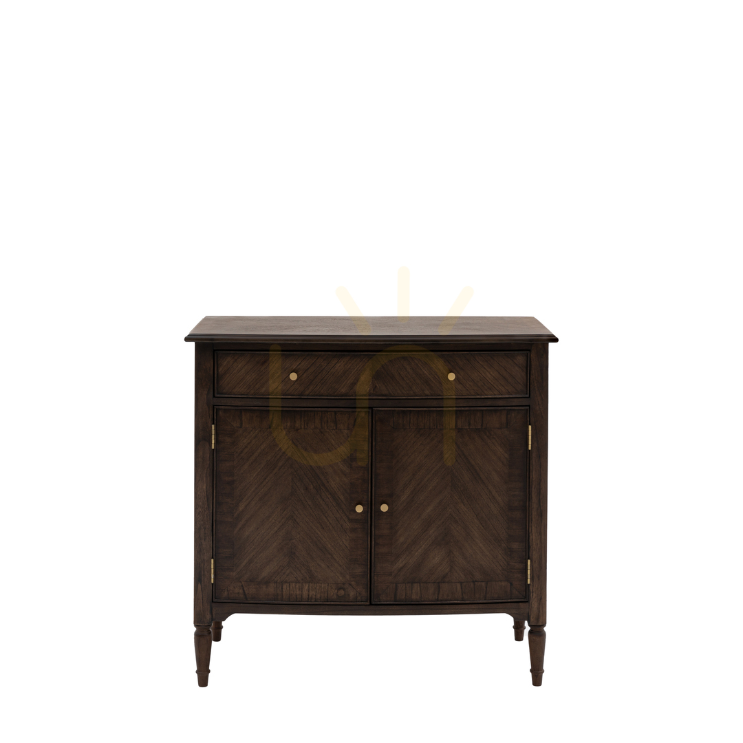 Sideboard Gallery Direct Madison Coffee Mindi 2 Door 1 Drawer 100cm