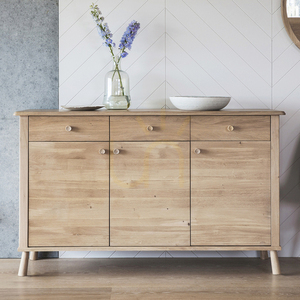 Sideboard Gallery Direct Wycombe Oak 3 Door 3 Drawer 140cm 5055999238731 1 Sideboard Gallery Direct Wycombe Oak 3 Door 3 Drawer 140cm 5055999238731 small 1