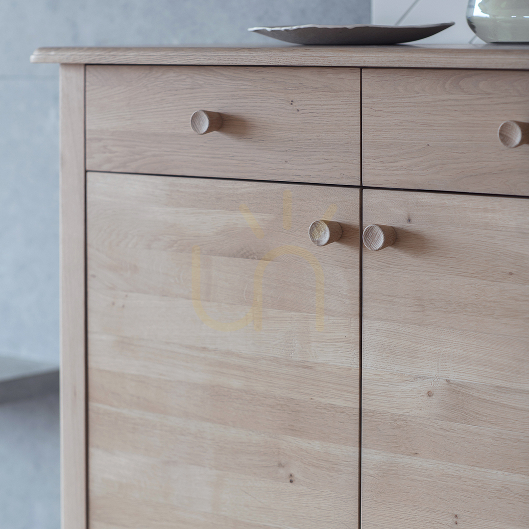 Display Sideboard Gallery Direct Wycombe Oak 3 Door 3 Drawer 140cm 5055999238731 Sideboard Gallery Direct Wycombe Oak 3 Door 3 Drawer 140cm 5055999238731
