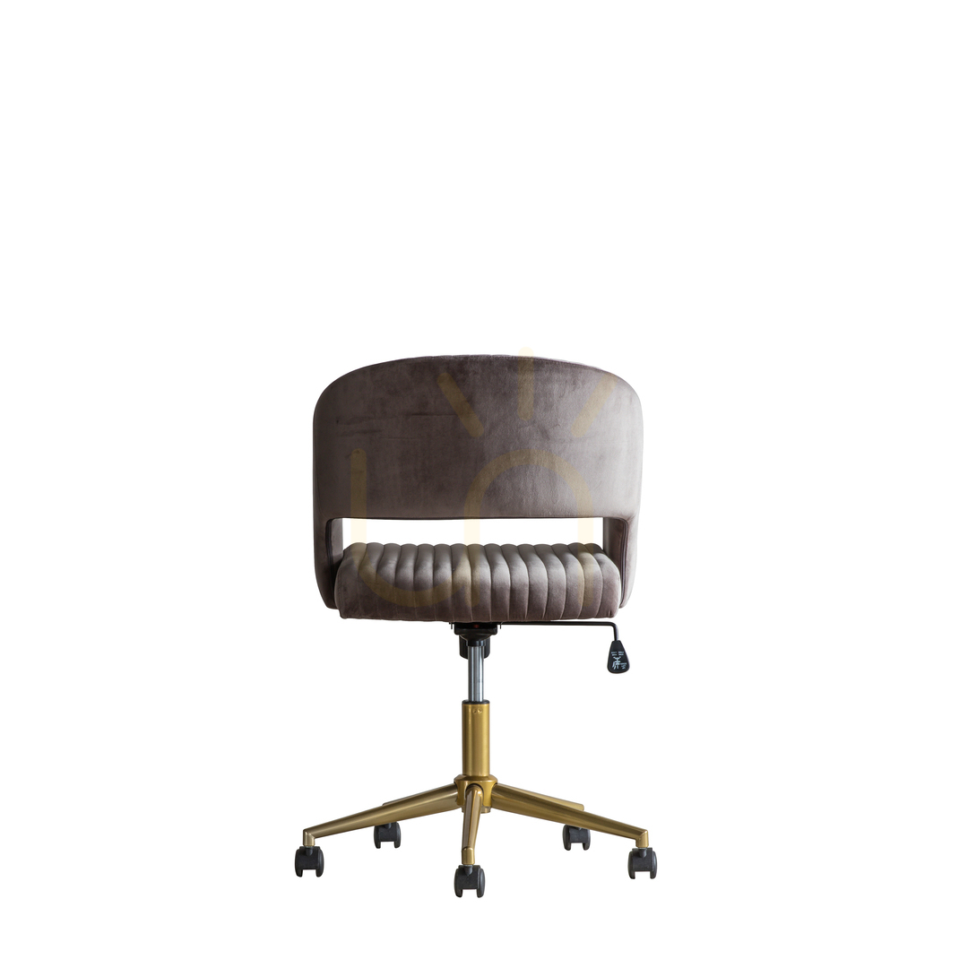 Check Armchair Gallery Direct Murray Grey Velvet Swivel Chair Gold Base Armchair Gallery Direct Murray Grey Velvet Swivel Chair Gold Base