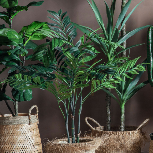 Check Artificial Areca Palm Tree Gallery Direct green 91 cm 5059413399763