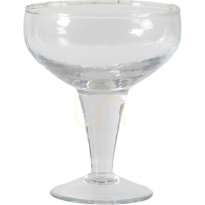 Coupe Glasses Gallery Direct Orkin Hammered Clear Glass Set of 4 100x100x115mm small 0