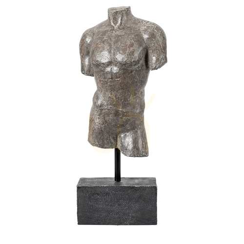 Check Sculpture Gallery Direct Adonis Grey Polyresin 45cm 5059413868856