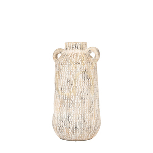 Vase Gallery Direct Ica Medium White Earthenware 17x15x30cm 3 Vase Gallery Direct Ica Medium White Earthenware 17x15x30cm small 3