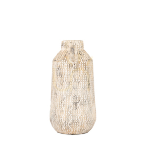 Vase Gallery Direct Ica Medium White Earthenware 17x15x30cm 4 Vase Gallery Direct Ica Medium White Earthenware 17x15x30cm small 4