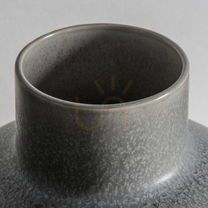 Vase Gallery Direct Oshima Grey Stoneware 28cm 5059413394904 small 2