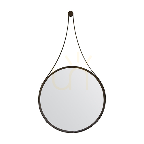 Check Mirror Gallery Direct Broadway Aged Bronze 51x91.5cm