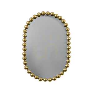 Mirror Gallery Direct Ceretti Gold Pill Shaped 61x90cm 0 Mirror Gallery Direct Ceretti Gold Pill Shaped 61x90cm small 0