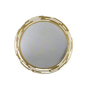 Mirror Gallery Direct Cristo Gold Round 80cm 5059413703577 0 Mirror Gallery Direct Cristo Gold Round 80cm 5059413703577 small 0