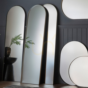 Arch Mirror Gallery Direct Hurston Champagne Metal Frame 170x50 cm 1 Arch Mirror Gallery Direct Hurston Champagne Metal Frame 170x50 cm small 1