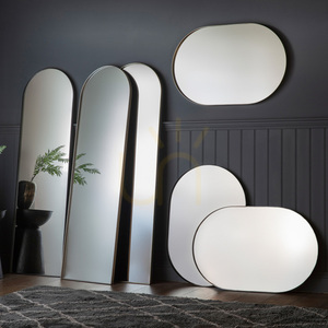 Arch Mirror Gallery Direct Hurston Champagne Metal Frame 170x50 cm 3 Arch Mirror Gallery Direct Hurston Champagne Metal Frame 170x50 cm small 3