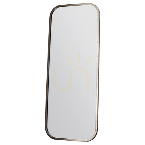 Check Gallery Direct Logan Leaner Full-Length Mirror, Distressed Champagne, 156.5 × 65.5 cm