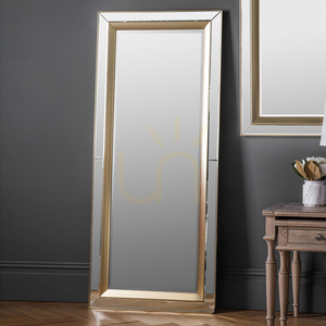 Full Length Mirror Gallery Direct Gold Bevelled Frame 69x158 cm 5055999228589 1 Full Length Mirror Gallery Direct Gold Bevelled Frame 69x158 cm 5055999228589 small 1