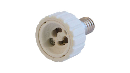 Check E14 to GU10 adapter adapter