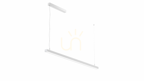 Check LUMINES Iledo luminaire white lacquer. 4000K 60cm