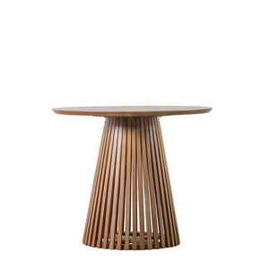 Dining Table Gallery Direct Brookland Natural Acacia Wood 90cm 5059413699894 small 0