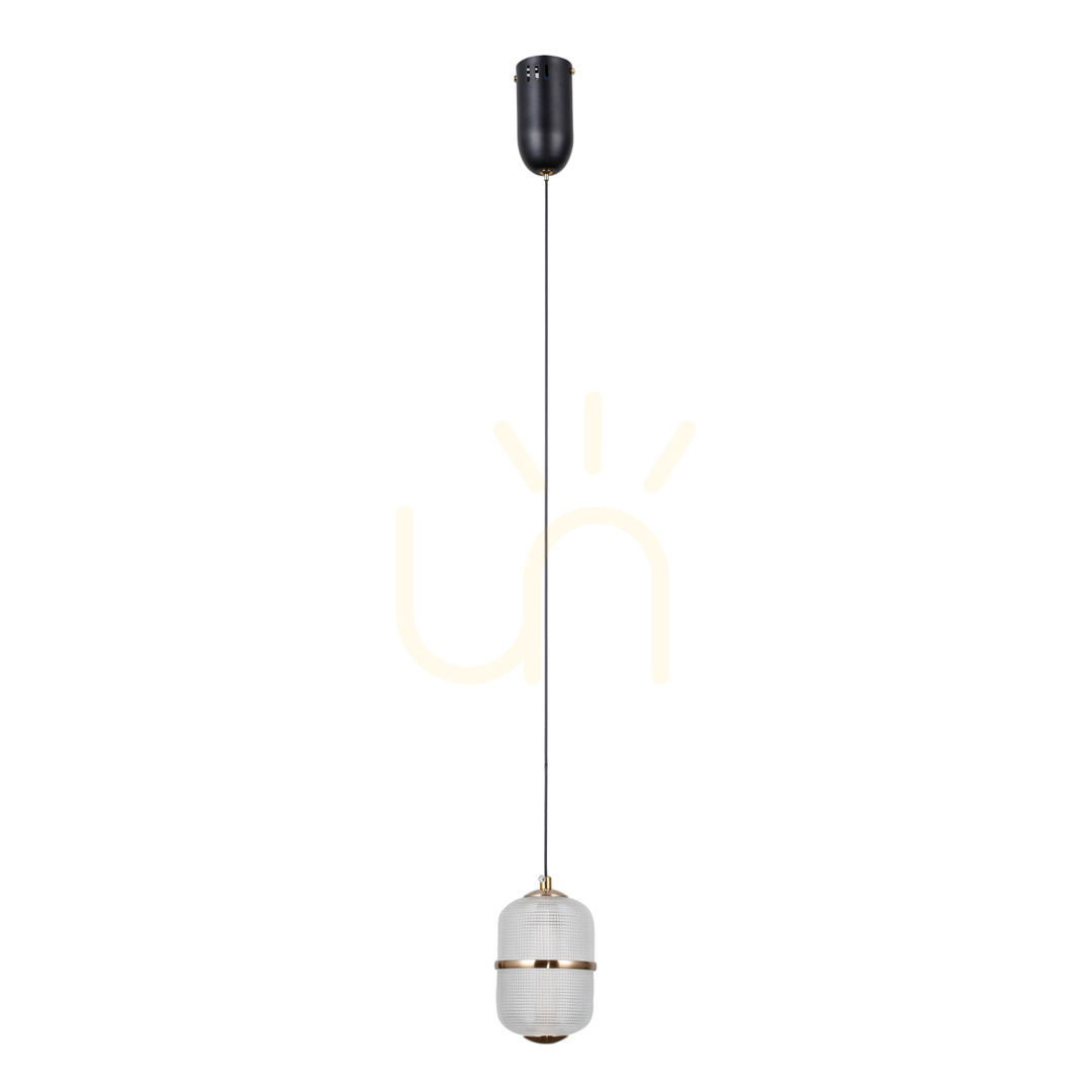 Italux Alani Black LED Pendant Light 10 cm PND-34375-1-BK