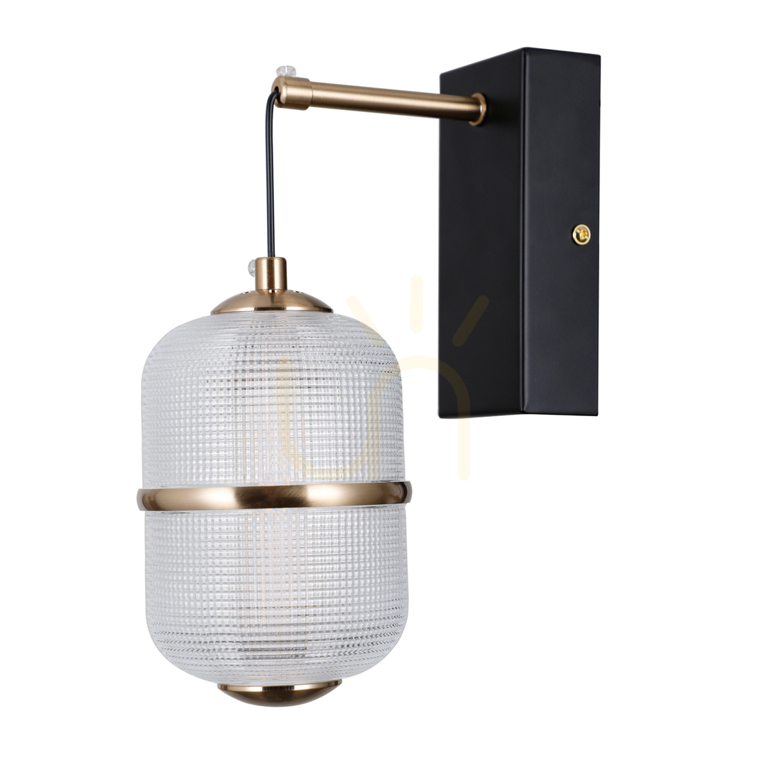 Italux Alani LED Wall Lamp Black 6W 3000K WL-34375-1-BK