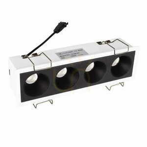 Recessed luminaire Max Light Modular H180.03 white aluminum 17.8 cm small 4