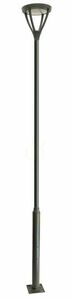 Outdoor Pole Light SU-MA MARS MLS LB-H4400 W 438 cm Dark Ash LED 45W 3000K small 0