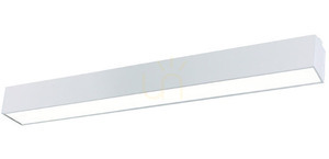 Plafon Max Light LINEAR C0124D biały LED 18W 4000K 57 cm ściemnialny small 9