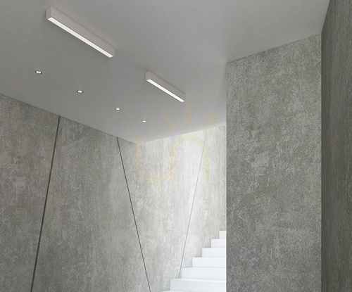Check Plafon Max Light LINEAR C0124D biały LED 18W 4000K 57 cm ściemnialny
