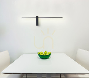 Wall Light Max Light Sabre 91 cm Black LED 10W 3000K Touch Switch W0283 small 4