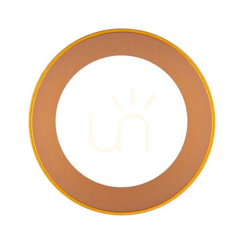 Check Pierścień dekoracyjny Max Light SHINEMAKER RING GOLD złoty aluminiowy 4,3 cm