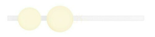 Check Wall lamp Aldex Garda 2 White Metal Glass 1099D