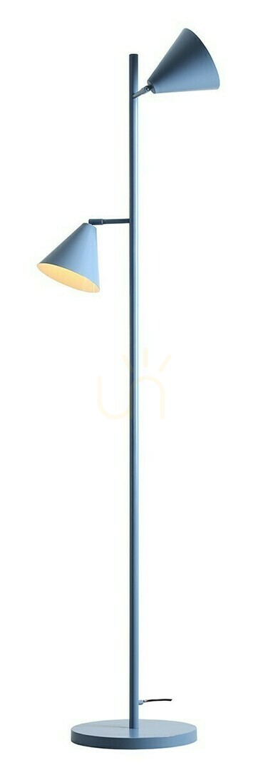 Standing Lamp Aldex Form 2 Blue Metal 2x16 cm 1108A16_2