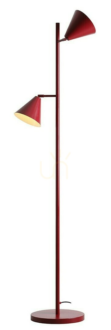 Floor Lamp Aldex Form 2 Red Wine Metal 163 cm 1108A15_2