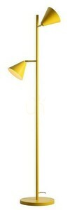 Aldex Form 2 Mustard Yellow Metal Floor Lamp 1108A14_2 small 0