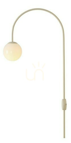Check Wall lamp Aldex Una Cream 1116C9
