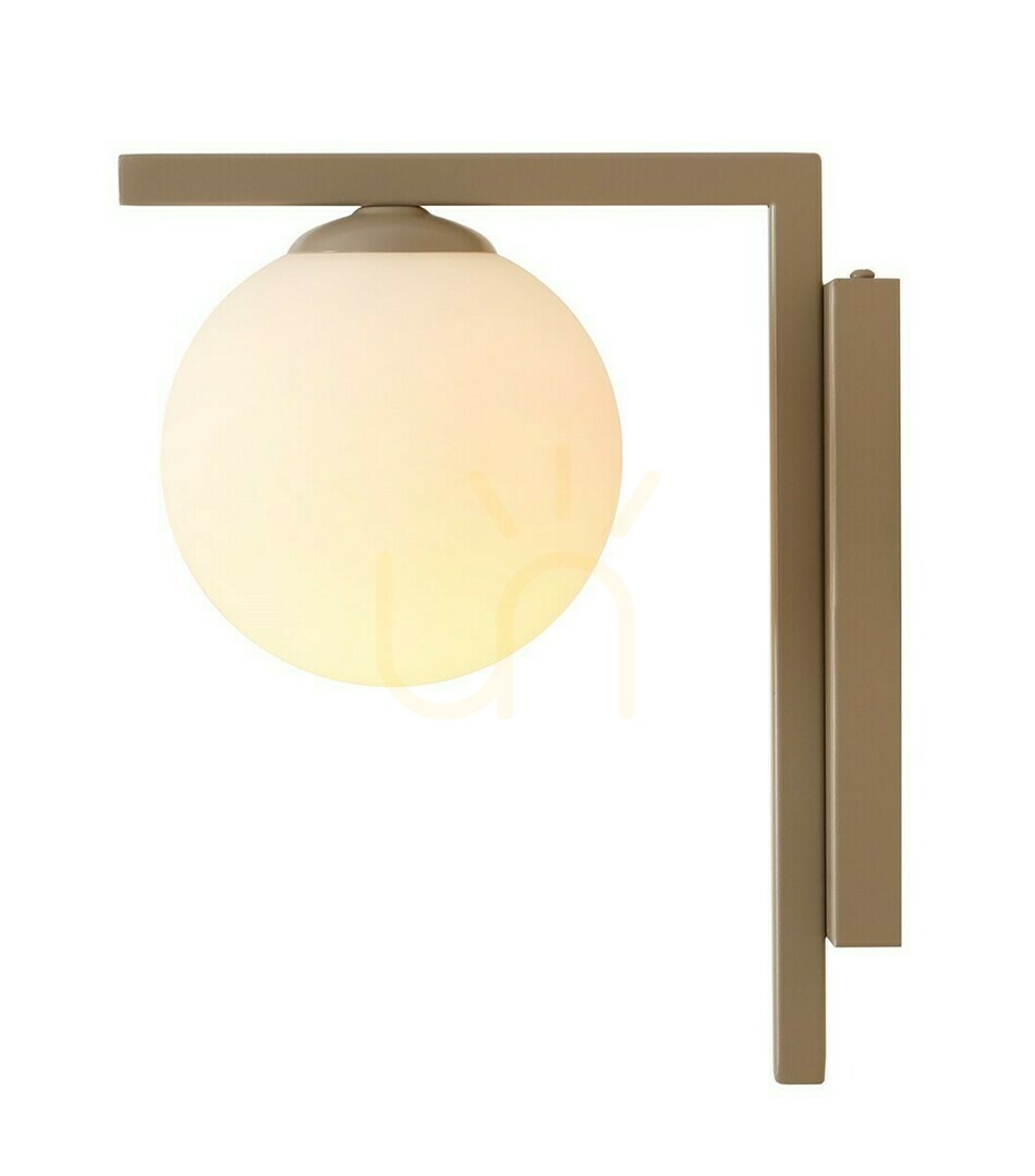 Wall lamp Aldex Zac Beige Metal Glass 1038C17_2